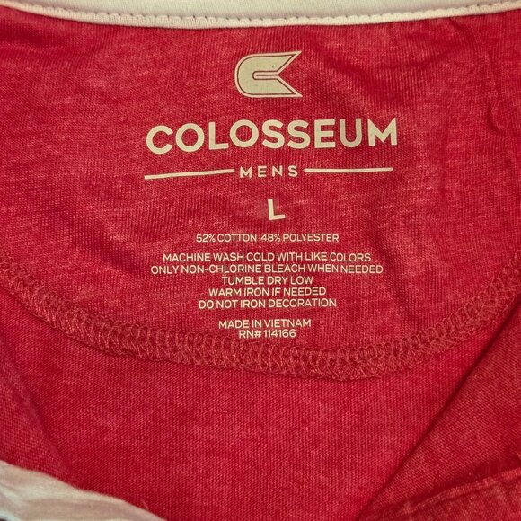 NWT Colosseum Wisconsin Badgers Men’s Polo Shirt – Size L - Picture 8 of 14